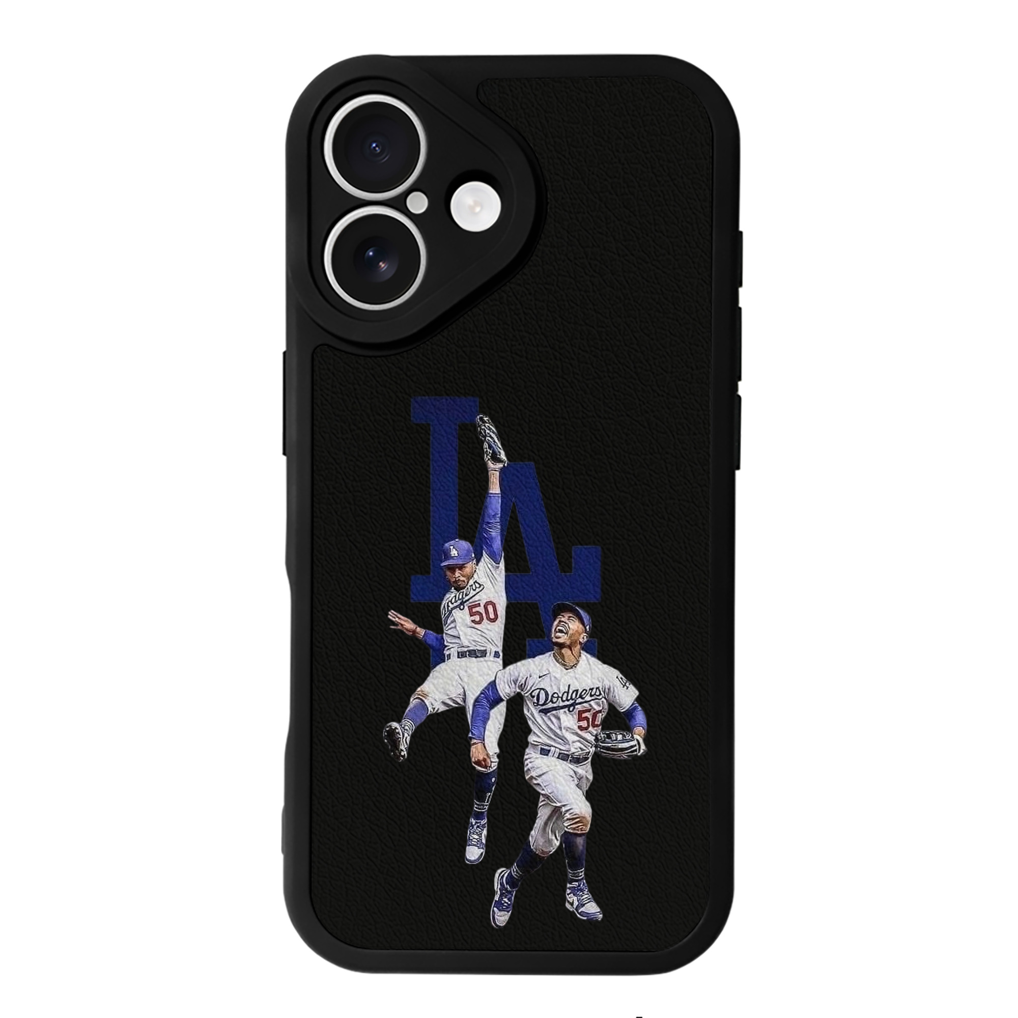  IPhone 16 Silicone Leather Case – UV Print, Lambskin Texture – Perfect Fit, Wireless Charging Compatible, Scratch Resistant, Precise Cutouts – Stylish Protection For IPhone 16